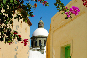 Ag&uuml;imes town is east Gran Canaria