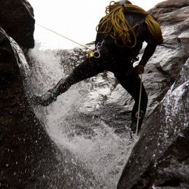 Canyoning or Barranquismo