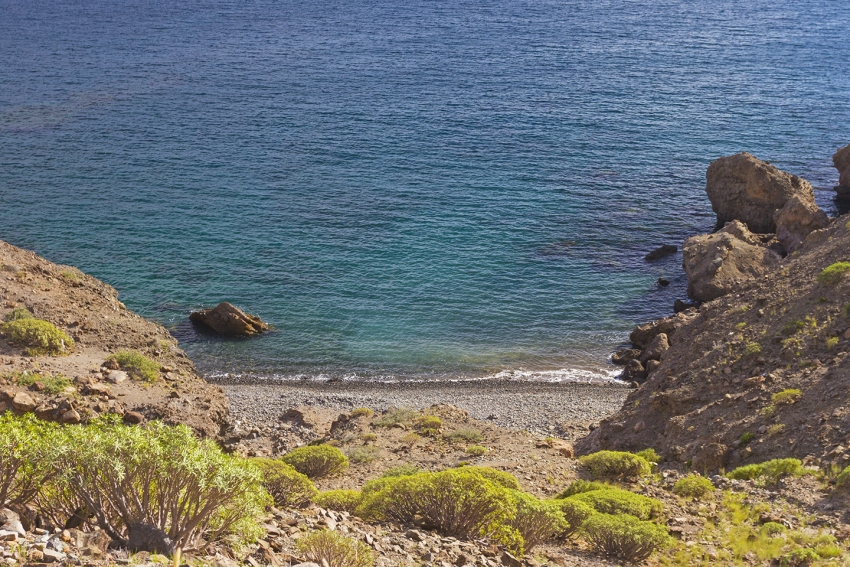 Lomo Gale&oacute;n beach in south Gran Canaria